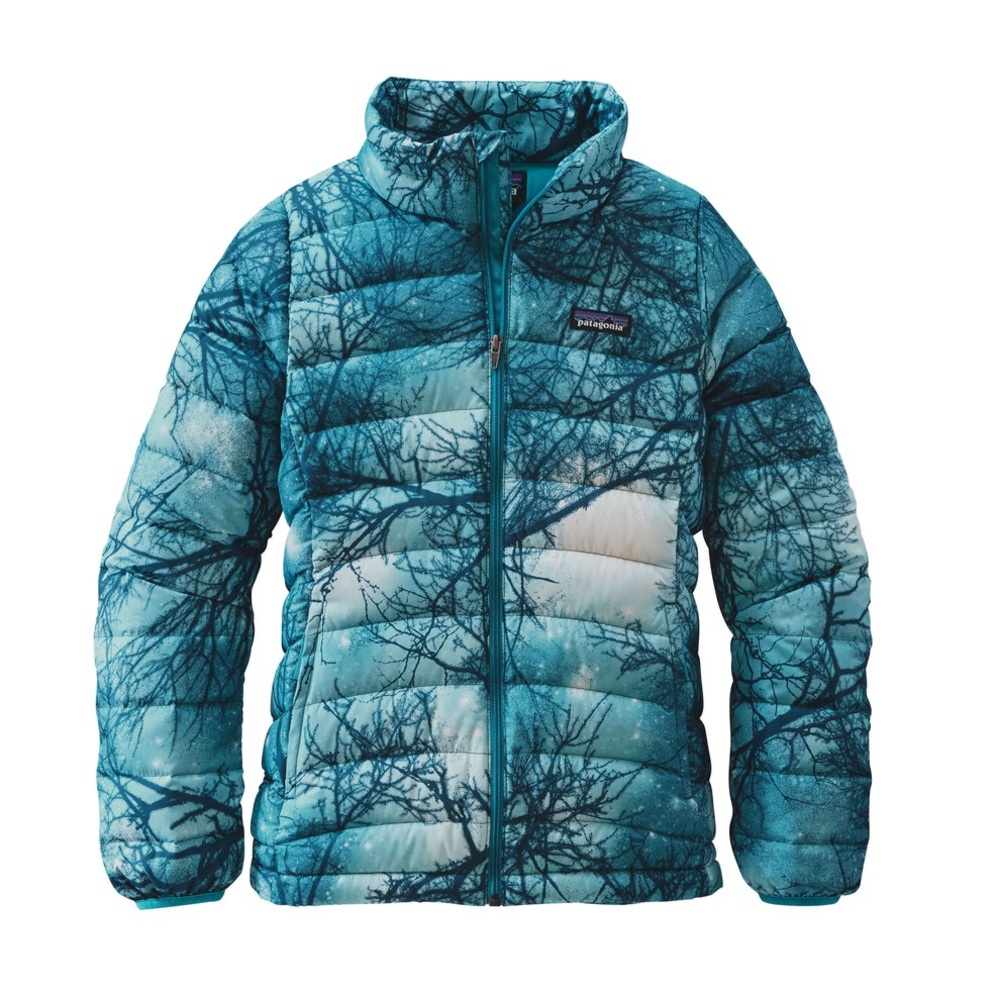Patagonia Kids' Blue Forest Puffer Jacket size L (12)